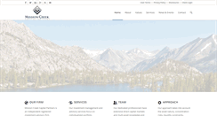 Desktop Screenshot of missioncreekcap.com